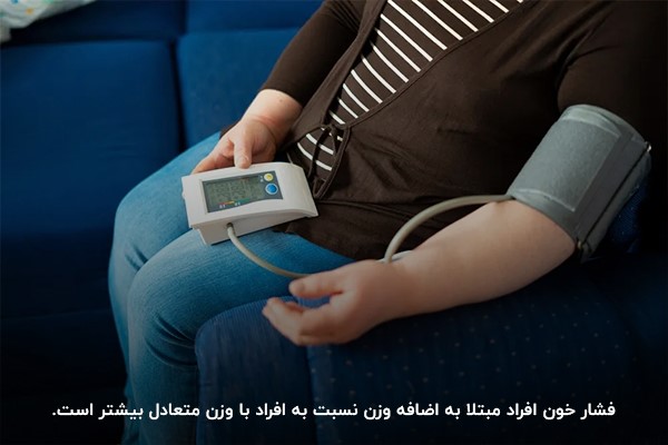 کاهش وزن و تنظیم کردن فشار خون