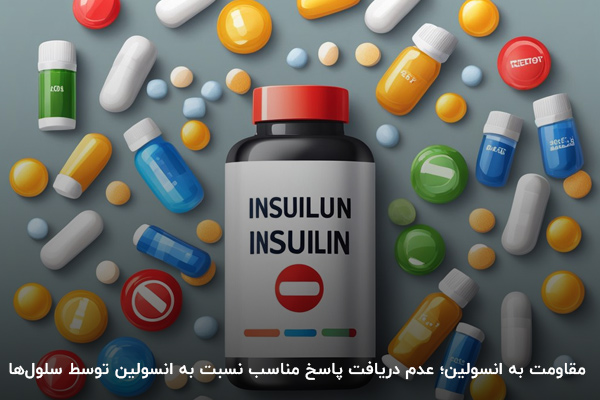 مقاومت به انسولین؛ عدم دریافت پاسخ مناسب نسبت به انسولین توسط سلول‌ها